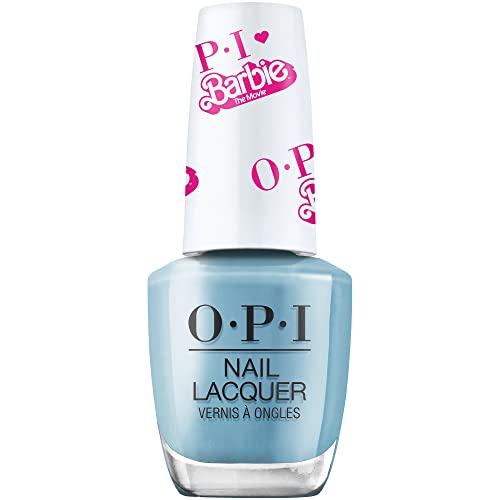 OPI Nail Lacquer, Opaque Crème Finish Blue Nail Polish, Up to 7 Da...