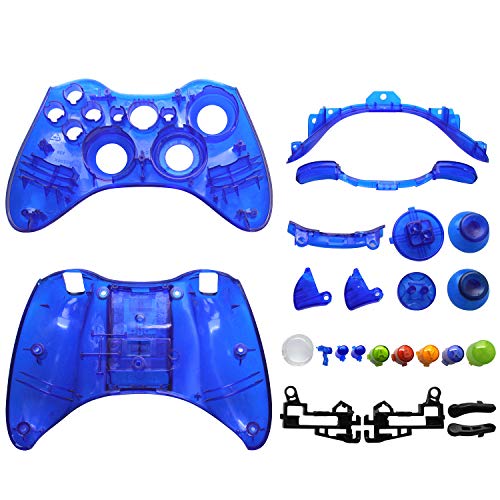 OSTENT Replacement Case Shell & Buttons Kit for Microsoft Xbox 360 ...