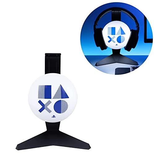 Paladone Playstation Light Up Headphone Stand, Turns On When Headph...