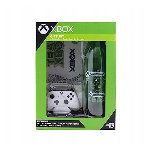 Paladone Xbox Icons Light, Stickers, and Bottle Gift Set - Official...