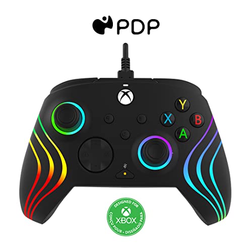 PDP Afterglow Wave Wired LED Controller for Xbox Series X|S Xbox On...