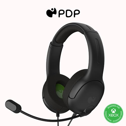 PDP Gaming AIRLITE Xbox Headset with Microphone, Licensed Microsoft...