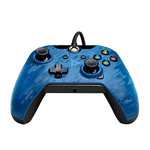 PDP Gaming Wired Controller: Revenant Blue - Xbox...