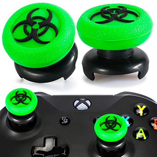 Playrealm FPS Thumbstick Extender & 3D Texture Rubber Silicone Grip...