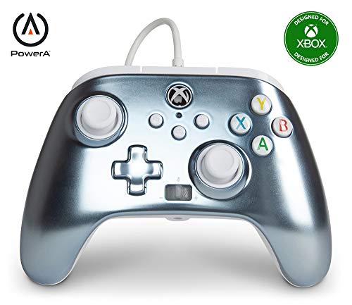 PowerA Enhanced Wired Controller for Xbox Series X|S - Metallic Ice...