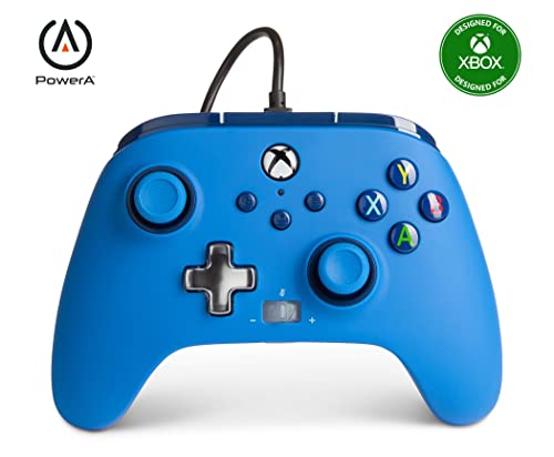 PowerA Enhanced Wired Controller for Xbox Series X|S - Blue...