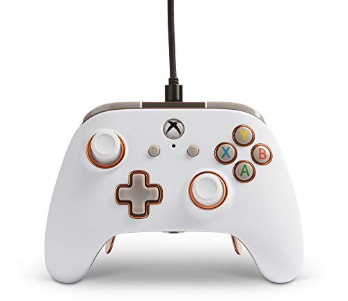 PowerA FUSION Pro Wired Controller for Xbox One - White-B...