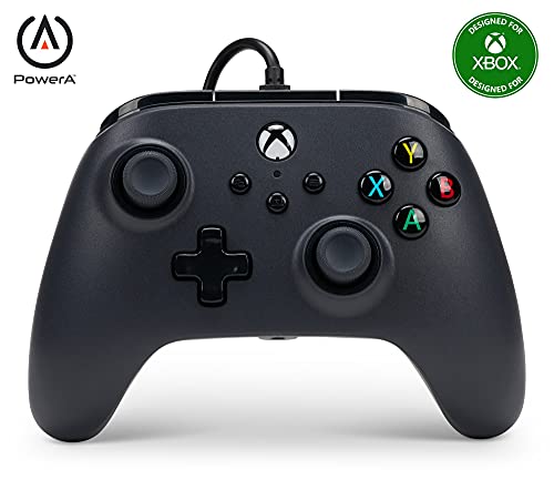 PowerA Wired Controller For Xbox Series X|S - Black, Gamepad, Video...