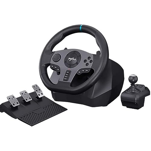 PXN Racing Wheel Steering Wheel - V9 Driving Wheel 270°  900° Deg...