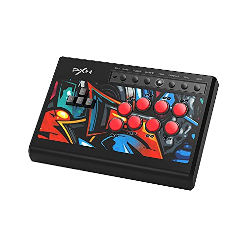 PXN X8 Street Fighter Stick Arcade Game Fighting Joystick, with USB...