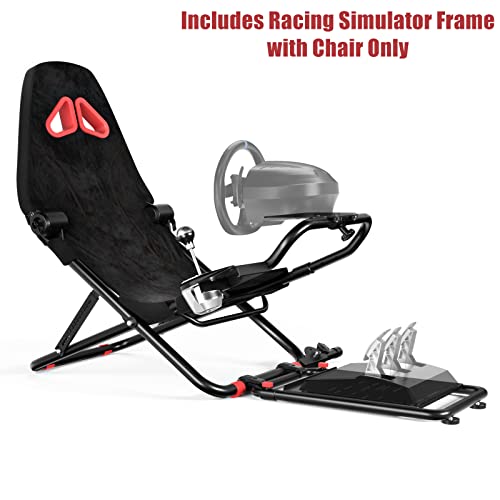 RACGTING Racing Simulator Cockpit for G920 G29 G923, Foldable Racin...