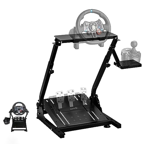 Racing Wheel Stand, G920 Steering Wheel Stand Adjustable with Shift...