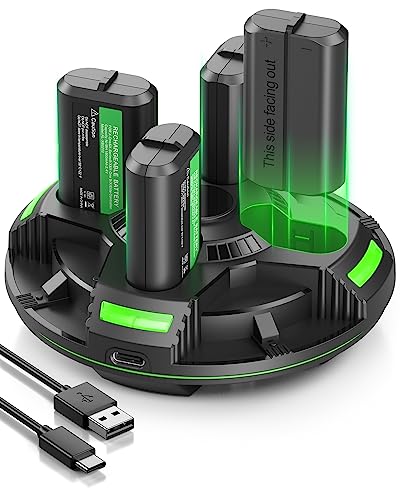 Rechargeable Controller Battery Packs Compatible for Xbox One Xbox ...