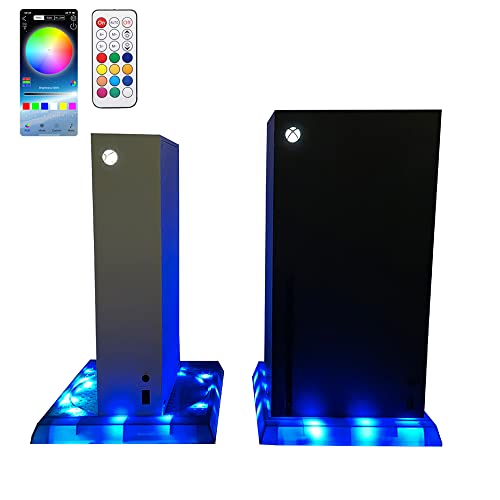 RGB LED Stand for Xbox Series X S DOBEWINGDELOU Lights Up Vertical ...