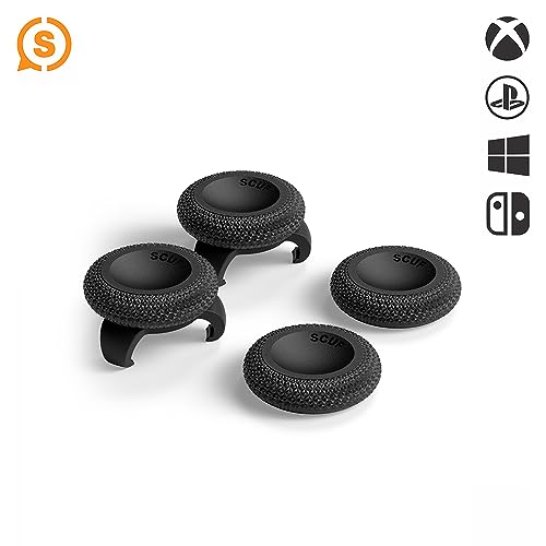 SCUF Universal Thumbstick Grips - 4 Pack with 2 Bases - Catalyst - ...