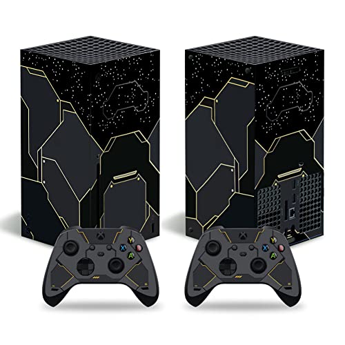 Skin Sticker for Xbox Series X Console and Wireless Controllers, Pr...
