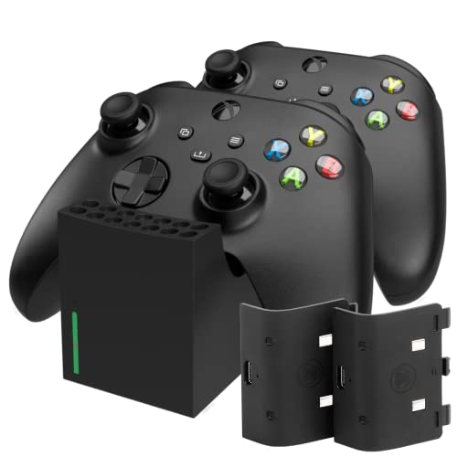 snakebyte Xbox Twin Charge SX - Black - Xbox Series X Charging Stat...