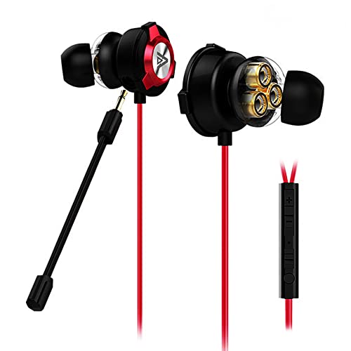 SOUND PANDA SPE-G9 Plus+ Gaming Earbuds Triple Driver 3.5mm with Du...