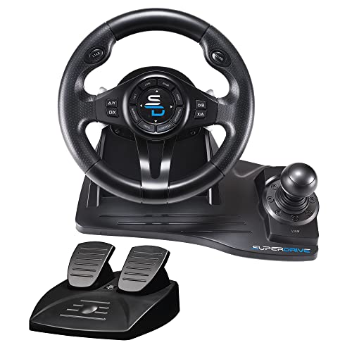 Superdrive - GS550 steering racing wheel with pedals, paddles, shif...