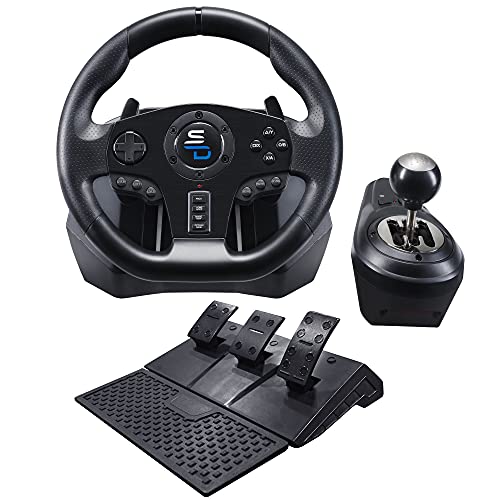 Superdrive - GS850-X racing steering wheel with manual shifter, 3 p...