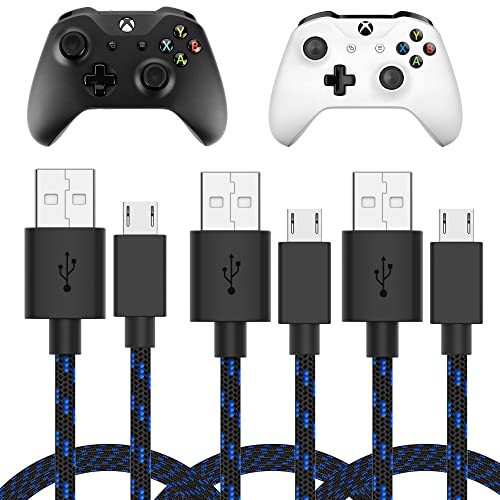 TALK WORKS Charging Cable Compatible with Xbox One Controller - 6-F...