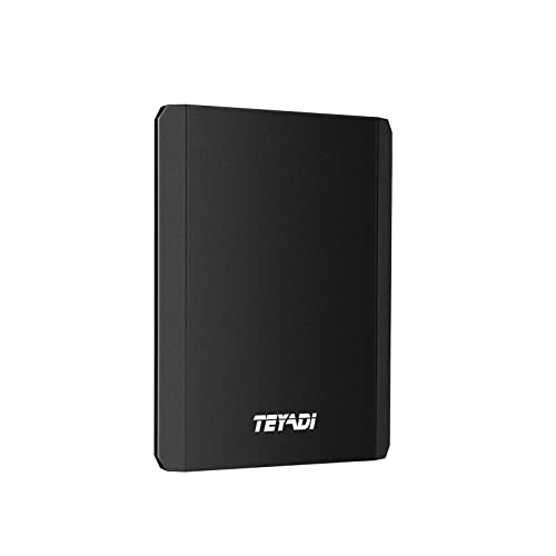 TEYADI 500GB Ultra Slim Portable External Hard Drive USB 3.0 for PC...