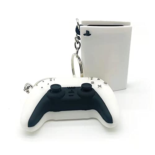TGDPLUE PS5 Console and PS5 Controller Keychain Kits for Video Game...
