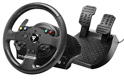 Thrustmaster TMX Racing Wheel with force feedback and racing pedals...