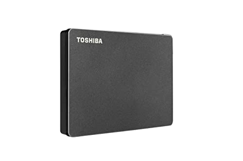 Toshiba Canvio Gaming 2TB Portable External Hard Drive USB 3.0, Bla...