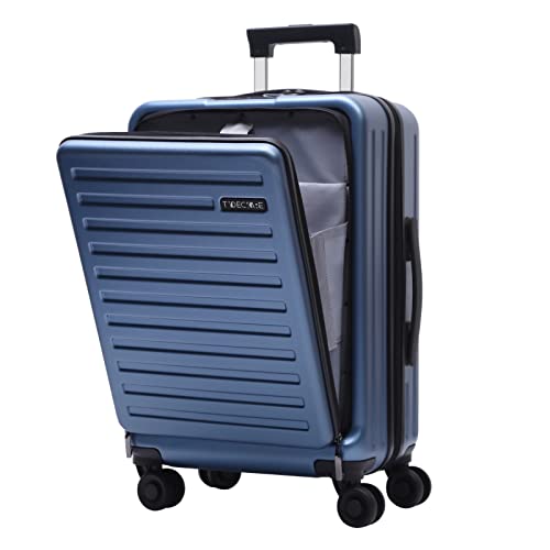TydeCkare 20 Inch Luggage Carry On with Front Zipper Pocket...