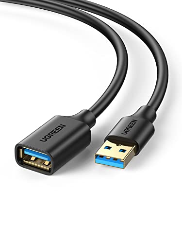 UGREEN USB Extender, USB 3.0 Extension Cable Male to Female USB Cab...