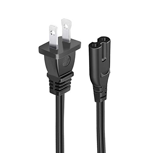 UL Listed 8.2ft 2 Prong Power Cord for Xbox Series X Game Console 2...