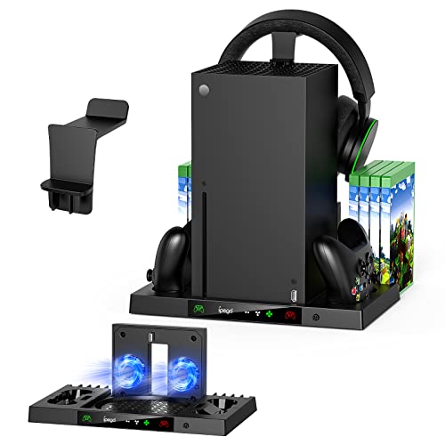 Upgraded Cooling Stand for Xbox Series X with Charging Station, MEN...