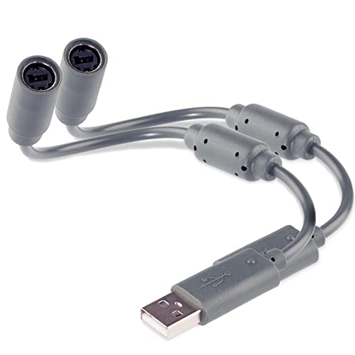 USB Breakaway Cord for Microsoft Xbox 360 & Slim Wired Controller, ...