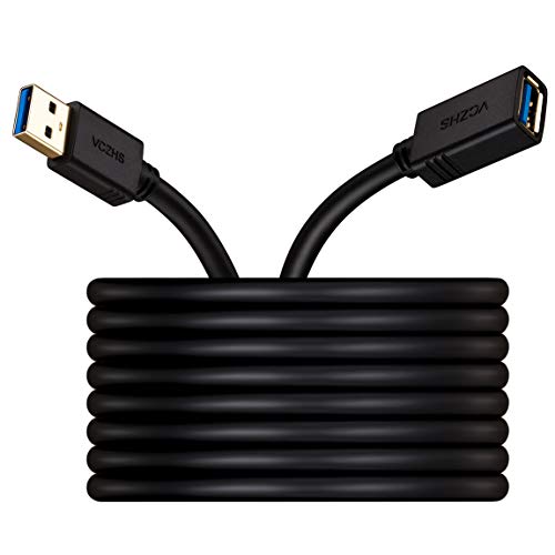USB Extension Cable 25 ft, VCZHS USB 3.0 Extension Cable - USB Male...