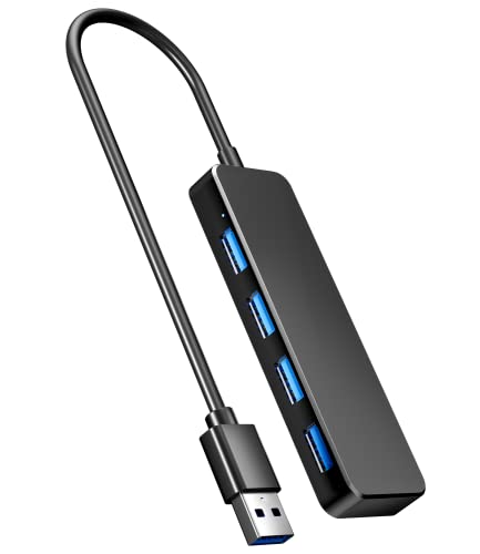 USB Hub 3.0, PANPEO 4-Port USB 3.0 Hub Multi USB Port Expander for ...