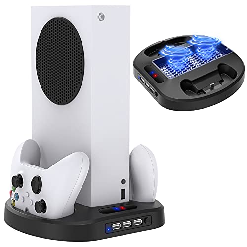 Vertical Charging Stand for Xbox Series S Controllers with Cooling ...