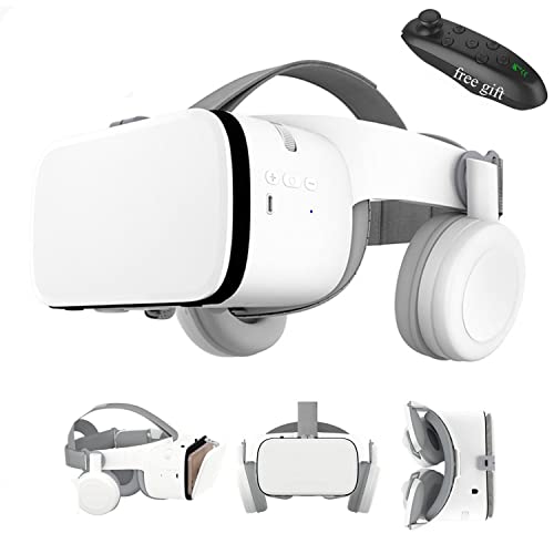 VR Headset for iPhone Apple Android PC Phone, 3D Virtual Reality He...
