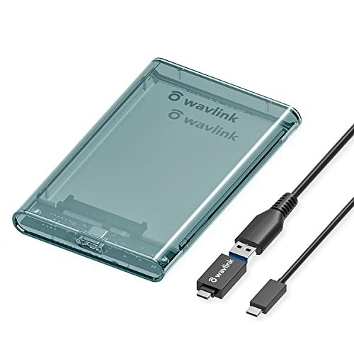 WAVLINK 2.5  Hard Drive Enclosure, USB C 3.1 Gen 2 to SATA External...