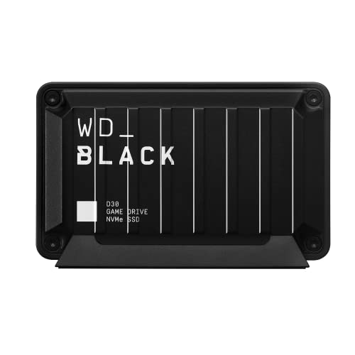 WD_BLACK 2TB D30 Game SSD - Portable External Solid State Drive, Co...
