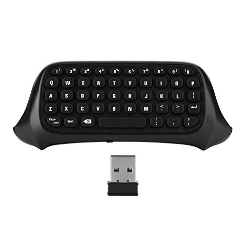 Wireless Keyboard for Xbox One Wireless Chat Keyboard with 2.4G Rec...