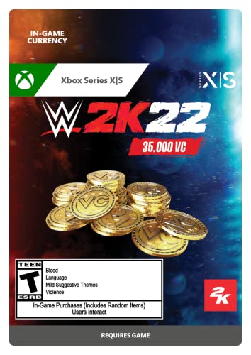 WWE 2K22: 35,000 Virtual Currency - Xbox Series X|S [Digital Code]...