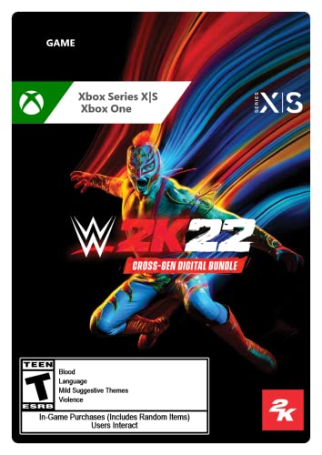 WWE 2K22 - Cross-Gen Digital Bundle - Xbox [Digital Code]...