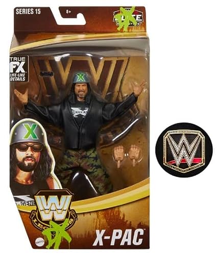 WWE Elite Legends Collection 6-inch Articulated Action Figure Serie...