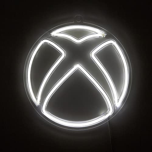 Xbox Logo USB-Powered LED White Neon Wall Light Sign | Ready To Han...