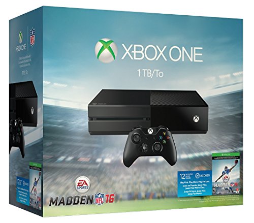 Xbox One 1TB Console - EA Sports Madden NFL 16 Bundle...