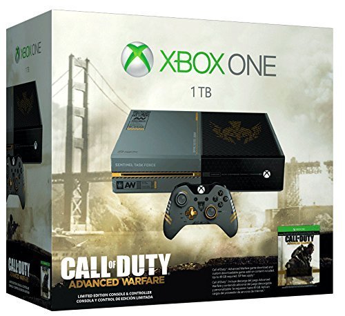 Xbox One 1TB Limited Edition Call of Duty: Advanced Warfare Bundle ...