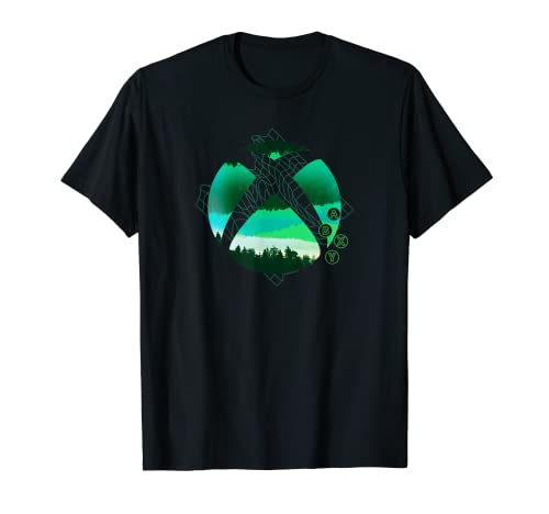 Xbox Terrain Grid with Buttons T-Shirt...