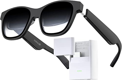 XREAL Air AR Glasses with XREAL Adapter, Formerly Nreal, Compatible...