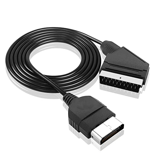 YAODHAOD RGB Scart Cable for Xbox, 1.8M   6FT Scart RGB AV Cable Au...